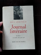 PAUL LEAUTAUD JOURNAL
