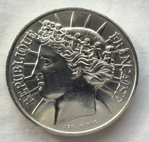 Monnaie 100f fraternite - monnaie, de