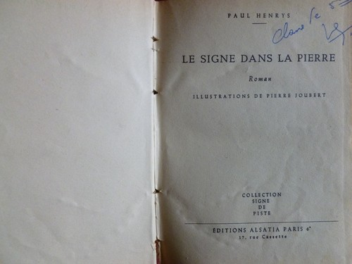 Signe piste 1952 le - e.o.signe,