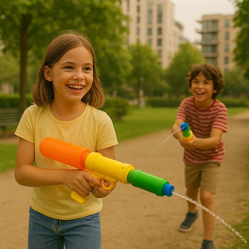 Pistolet eau enfant - à,