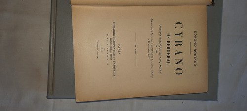 Edmond rostand cyrano de - cyrano,