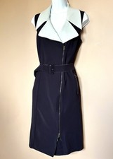 Robe bicolore Irié Wash à grand col, fermeture double curseur,M/L , parfait état