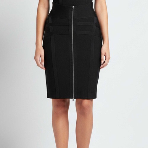 Jupe courte jersey - courte, noir