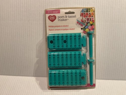 Red heart pom - heart, &