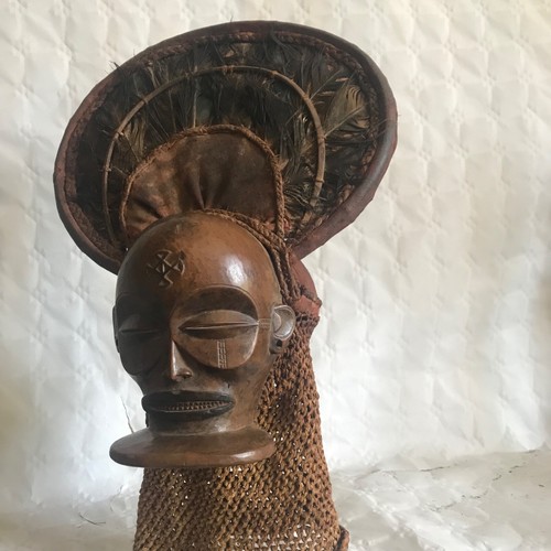 Masque chokwe cihongo - chokwe-, cihongo-