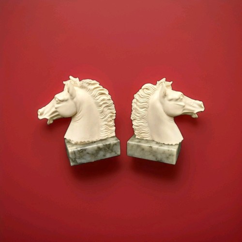Paire serre livres chevaux - paire, serre-livres