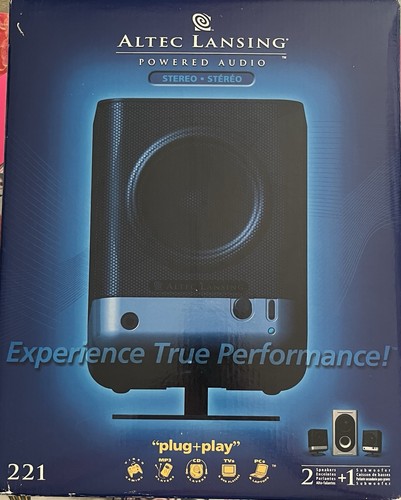 Altec lansing 221 - 221, wired