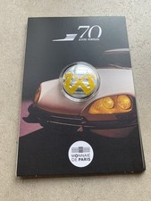 Cartelette 10 Euros (+ Capsule) DS Automobile Citroën 70 Ans : 1955 - 2025