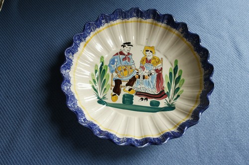 Coupe saladier faience - saladier, en