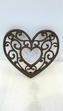 DESSOUS DE PLAT CŒUR EN FONTE