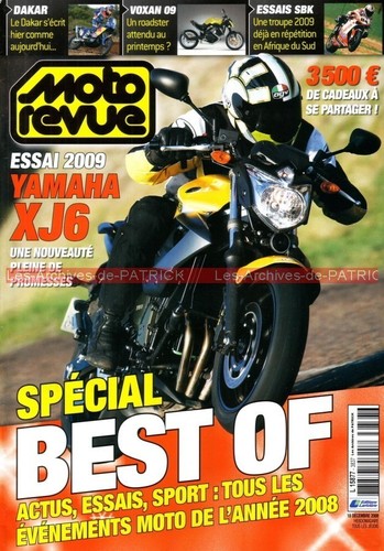 Moto revue 3837 yamaha xj6 - 3837,