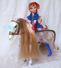 Winx Bloom Doll and Peg horse Unicorn sounds and lights – Works