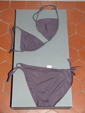 MAILLOT DE BAIN ERES 2 PIECES MARRON Taille 38 40 EN TRES BON ETAT