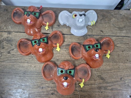 Lot ancien masque de - lot,