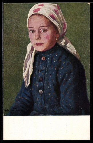 Carte postale artiste g - d'artiste,