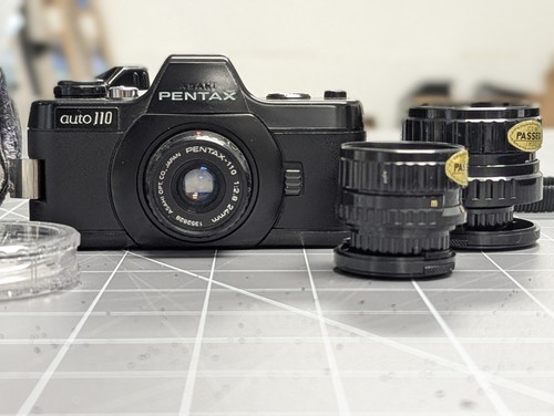 Pentax auto 110 film camera - ,