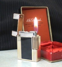 Briquet Ancien [ ST Dupont Ligne 1 Laque ] Vintage Lighter  Feuerzeug Accendino
