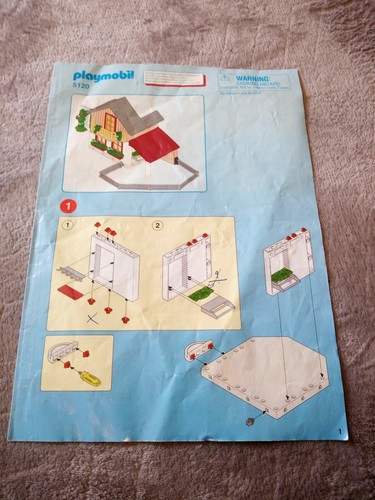 Notice playmobil 5120 - , maison