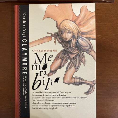Claymore art book - art,