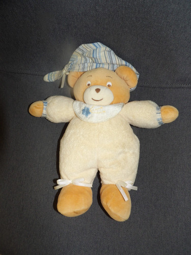 Doudou ajena ours beige - doudou,