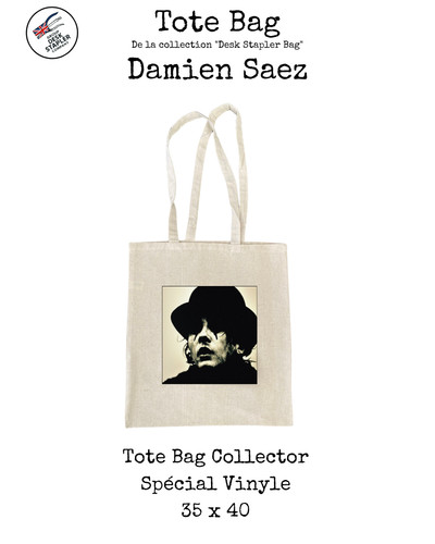 Damien saez tote bag - tote, coton