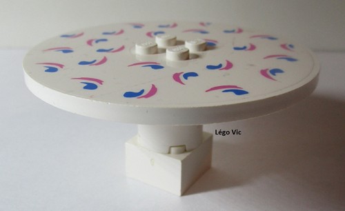 Lego 6177pb004 table white - 6177pb004,