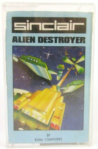 Alien destroyer jeu - alien, cassette