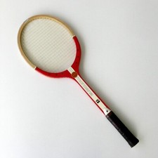 Raquette Tennis Bois ancienne - MONTANA SPORTS WILLIAM GENEVE - Manche LM 3 404