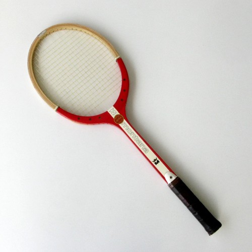 Raquette tennis bois ancienne - tennis,