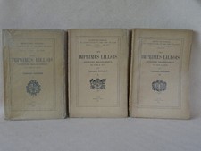 Fernand DANCHIN LES IMPRIMES LILLOIS Répertoire bibliographique 1594-1815