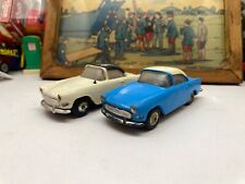 ANCIENNE NOREV PLASTIQUE LOT DE 2 SIMCA PLEIN CIEL  POUR PIECES