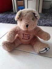 Peluche ours burberry - peluche,
