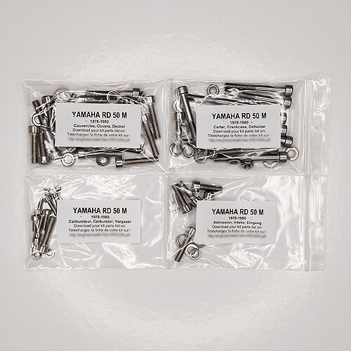 Yamaha 1978 1980 kit - rd, m