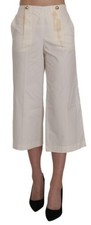 Liu Jo Pantalon Coton Blanc