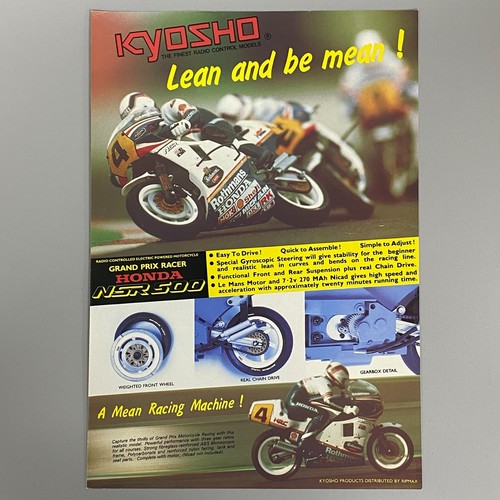 Kyosho honda nsr 500 - kyosho, moto