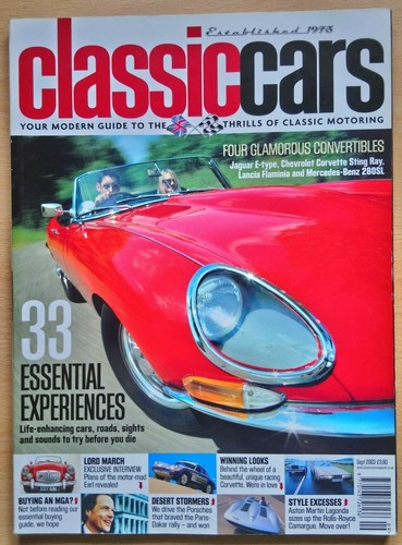 Classic cars sept - sept, porsche