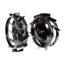 Paire De Roues Métalliques