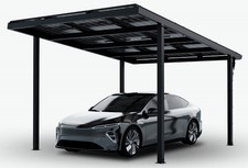 Carport solaire véhicule - carport,