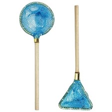  2 Pcs Filet De Peche Décoratif Accessoires Pêche Petit À Poisson