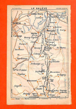LE SALEVE ( 74 ) TOPO-GUIDE / CARTE / ILLUSTRATION 1925