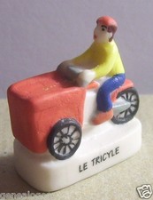 2006 EPI FOLIE VELO TRIPORTEUR TRICYLE TRICYCLE FEVE CERAMIQUE MAT 3D