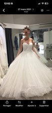 robe de mariée blanche très