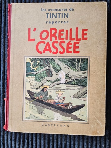 Tintin oreille cassée - tintin,