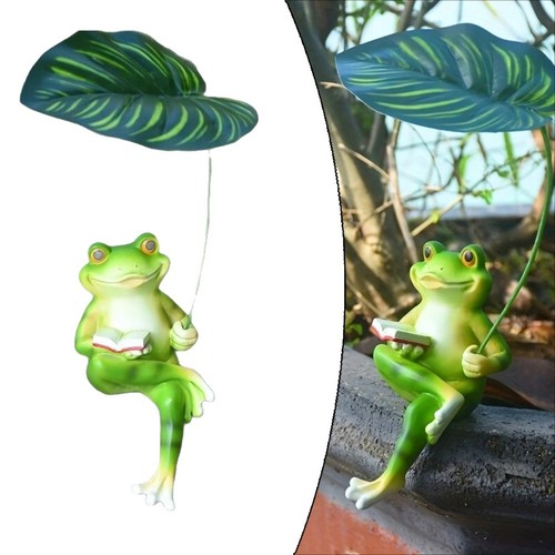 Statue grenouille décorative