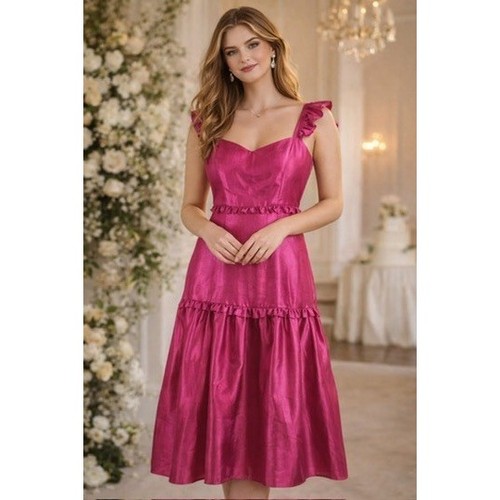 Lulus magenta pink ruffle - lulus,