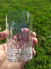 2 Verres à Whisky Orangeade en Cristal de Saint Louis model Tommy 