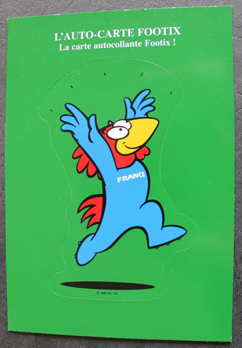 Carte postale footix la - footix,