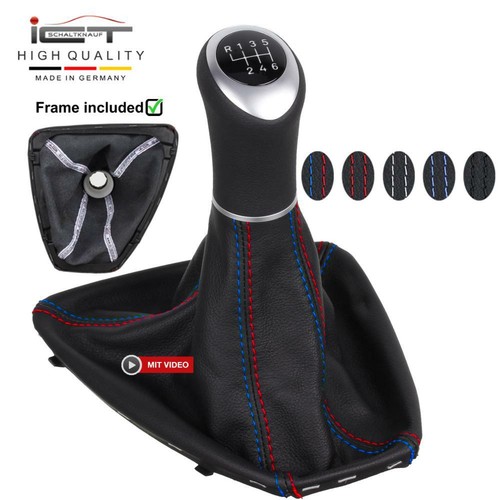 Ict pommeau levier cuir - de,