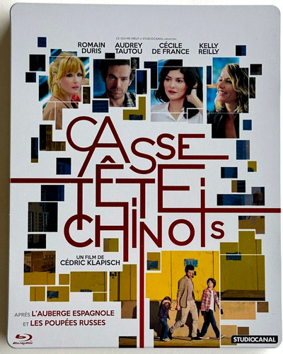 Casse tête chinois blu - tête,