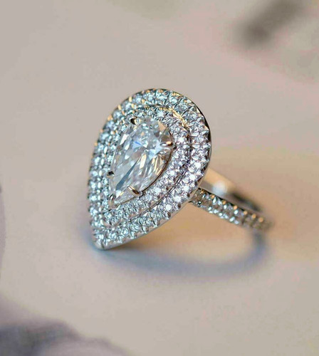 Bague fiançailles simulée - bague, de